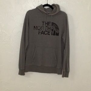 The north Face pull over hoodie size small Men